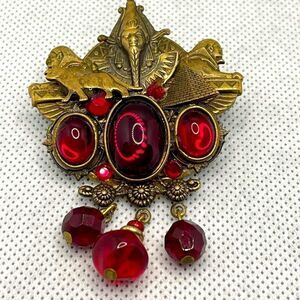 Rare Collectible brooch Lisa Carlson vintage